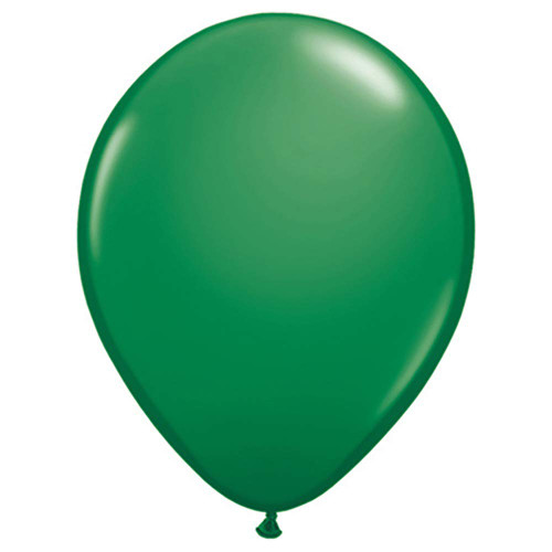 Qualatex 16" Green Latex Balloons (50ct)