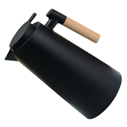 HOMSFOU Lemonade Pitchers Tea Kettle Electric Water Flask Kettle Water Boiler Beverage Pitcher Electric Tea Kettle Beer Pitcher Office Insulated Water Bottle Glass Vacuum Travel Coffee