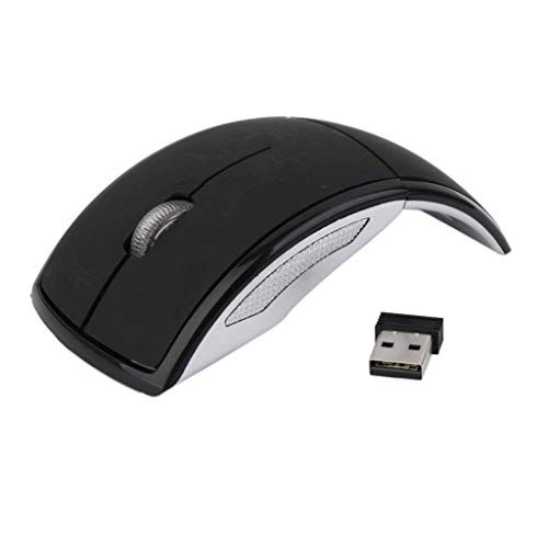 Storite Wireless Mouse Arc Mice USB 2.4G Micro Receiver Stylish Slim Mini Foldable Mouse mice for Laptop Notebook MacBook Desktop Computer (3_Pack)