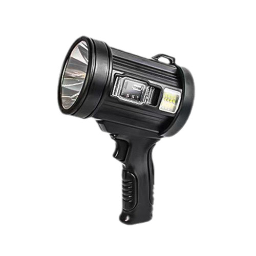 EKIDAZB Rechargeable Spotlight Flashlight,Lightweight and Super Bright Spotlight,Super Bright LED Spotlight,4 Modes Waterproof Handheld Spot Light,Handheld Spot Light,for Hunting Boating Camping