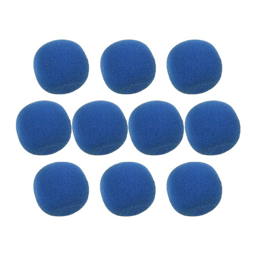 10 Pieces Sponge Balls Soft Magic Sponge Balls Combo Close-Up Magic Street Classical Comedy Trick Props Balls Children Stage Magic Props for Professional Accessories - Blue S