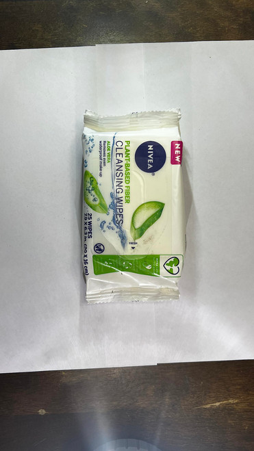 Nivea Cleansing Wipes 25ct Aloe Vera