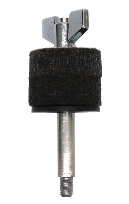 TUOREN 4 inch Mini Cymbal Stacker 8mm Thread Cymbal Stacker Attachment Drum Set Percussion Instrument Accessories Wing Nut - Gray