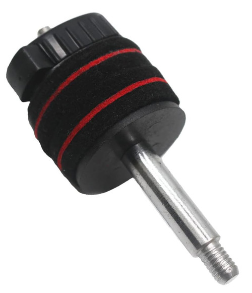 TUOREN 4 inch Mini Cymbal Stacker 8mm Thread Cymbal Stacker Attachment Drum Set Percussion Instrument Accessories with Quick Release Nut - Black