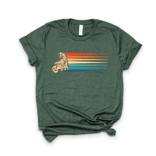 Gift For Skater - Roller Blading Shirt - Roller Skate - Roller Derby Girl - Roller Derby Gift - Skate Gift - Softstyle Unisex Tee