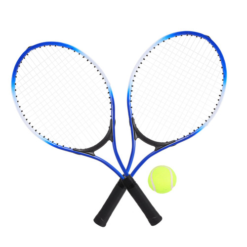 Yardwe 1 Set Children's Tennis Racket Beach Toys for Toddlers Tennis Rackets with Ball Kids Leisure Toy Tennis Racket Kids Outdoor Playset Kid Toys Casual Practice Ball W150 Ferroalloy