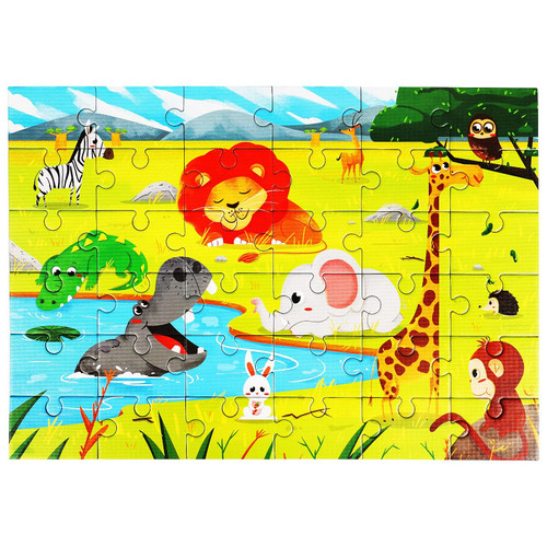Puzzles for Toddler Ages 3-5 36 Pieces Kids Puzzles Ages 4-8 Animal Party Favor Birthday Gift Learning Jigsaw Puzzles, Educational Toys for Boys and Girls
