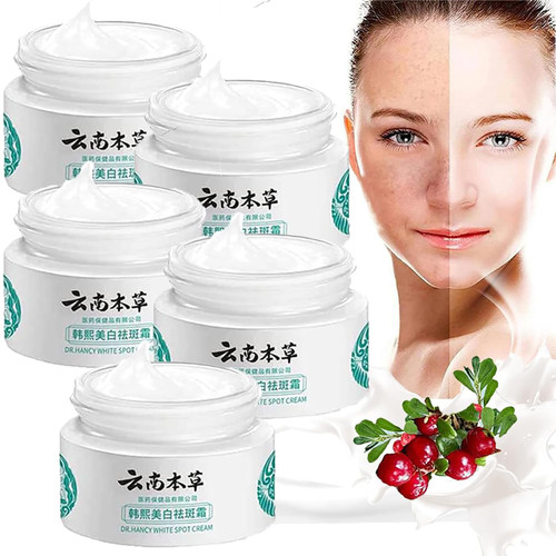 Peehss 2023 Whitening Spot Lightening Cream, Japanese Melasma Cream, Yunnan Herbal Freckle-Removing Cream, Dark Spot Corrector, Skin Care Cream for Dry & Sensitive Skin (4 bottles)