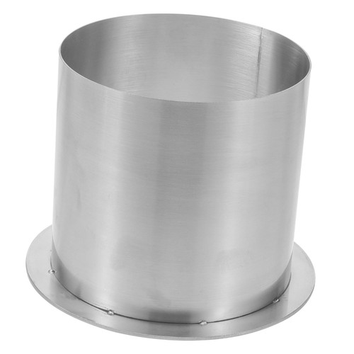 Garneck Garbage Chute Kitchen Countertop Grommets Metal Round Desk Grommets Counter Built-in Trash Chute Grommet Round Trash Chute Grommet Desktop Grommet Stainless Steel Cover Hollow Out