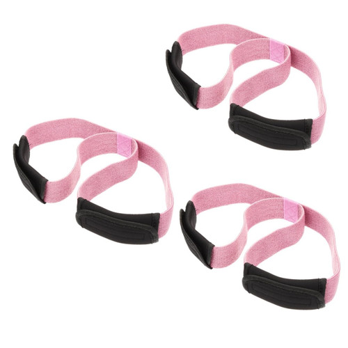 Kisangel 3pcs Yoga Resistance Band Workout Equipment for Home Workouts Exercise Equipment Exercise Band 8 Resistance Band Tension Band Fitness Yoga Supplies Polyester Cotton to Stretch