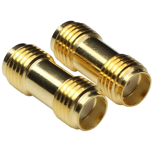ANHAN SMA female adapter rf straight adapter coax coaxial connector SMA female to female Jack in Series cable connector 2Packs