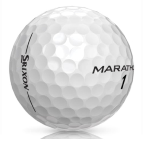 Golf Ball Monkey Cheap Recycled Golf Balls for Srixon Marathon Golf Balls White 24-5A / Mint Used Golf Balls Bulk for Srixon Golf Balls for Men and for Women (24-5A)