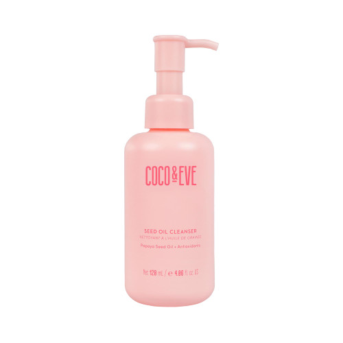 Coco & Eve Seed Oil Cleanser. Gentle Makeup Remover, Cleansing Oil to Dissolve SPF, Impurities. Papaya Seed Oil, Dragon Fruit, Antioxidants, Vitamin E for Nourished, Radiant, Glowy Skin (4.06 fl oz) Coco & Eve Seed Oil Cleanser. Gentle Makeup Remover, Cleansing Oil to Dissolve SPF, Impurities. Papaya Seed Oil, Dragon Fruit, Antioxidants, Vitamin E for Nourished, Radiant, Glowy Skin (4.06 fl oz)