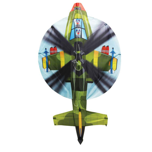 WindNSun Flightzone Polyester Ripstop Attackcopter Helicopter Kite, 54" Tall