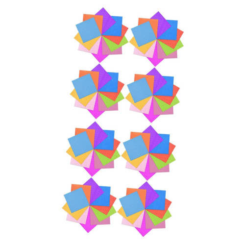 STOBOK 400 Pcs Origami Diy Material Kids Playthings Diy Supplies Paper Child Manual Scrapbook