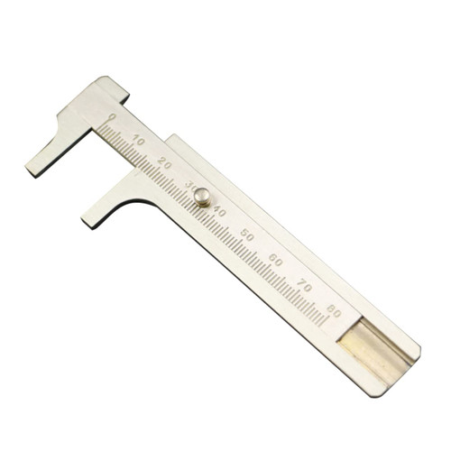 Homoyoyo Mini Ruler Micrometer Vernier Gauge Measuring Calipers Caliper Tool Vernier Caliper Brass Cursor