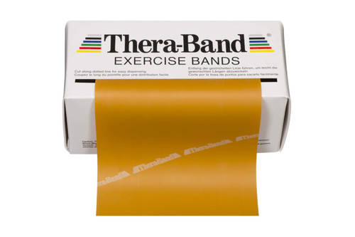 THERABAND Resistance Bands, 6 Yard Roll Professional Latex Elastic Band For Upper Body, Lower Body, & Core Exercise, Physical Therapy, Pilates, At-Home Workouts, & Rehab, Gold, Max, Elite THERABAND Resistance Bands, 6 Yard Roll Professional Latex Elastic Band For Upper Body, Lower Body, & Core Exercise, Physical Therapy, Pilates, At-Home Workouts, & Rehab, Gold, Max, Elite