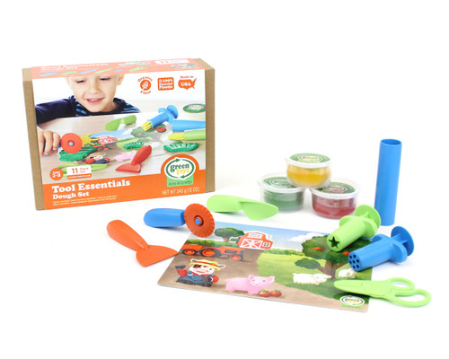 Green Toys Tool Essentials Dough Set - CB
