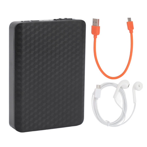 Voice Activated Recorder, Portable Noise Reduction Digital Voice Recorder Recording Device with Playback, Mini Sound Audio Recorder Dictaphone for Lectures Meetings (8GB Memory)