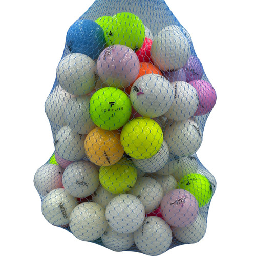 Golf Ball Planet Crystal Color Mix Used Golf Balls (24 Pack, 4A / Near Mint)