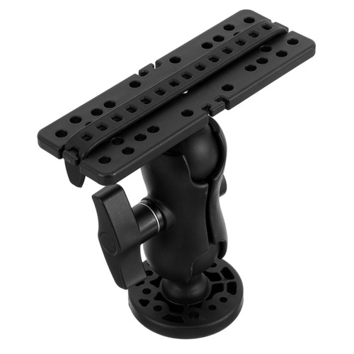 Kisangel 2pcs Boat Fish Finder Bracket kayak wall mount sensor set ram mount fish finder Multifunction track wall mount wall hanging electronic fish finder Navigation bracket