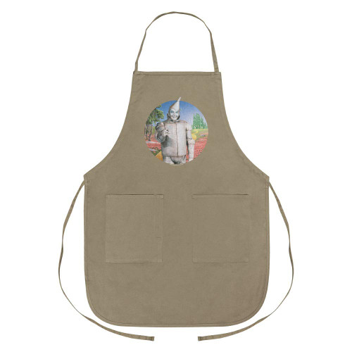 GRAPHICS & MORE Wizard of Oz Tin Man Character Apron with Pockets