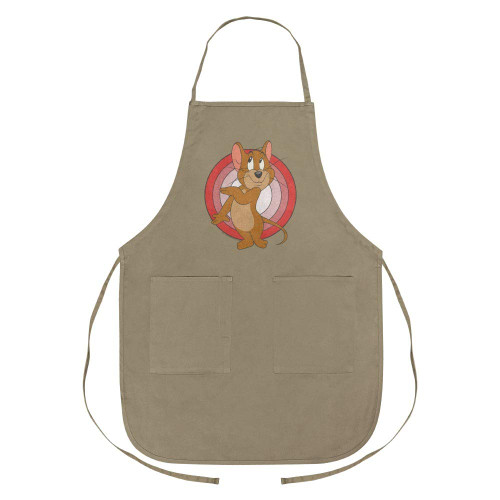 GRAPHICS & MORE Tom and Jerry Jerry Character Apron with Pockets