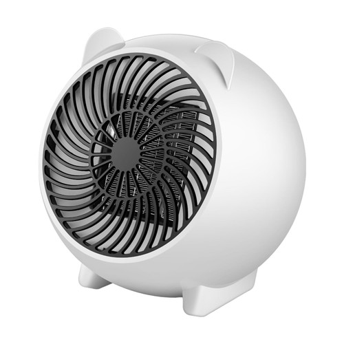Space Heater, 500w Tabletop Heater Fan, Desktop Heater Fan, Lightweight Quiet Heater, Portable Electric Heaters, Room Heater, Space Heater, Bladeless Standing Fan for Bedroom Home Office