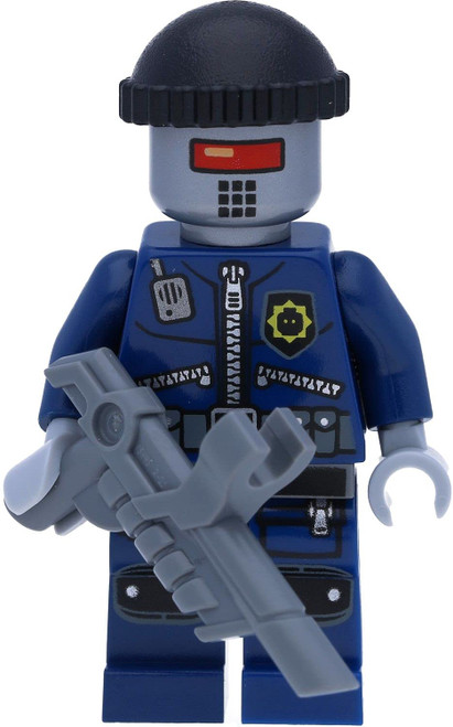 LEGO Movie Mini Figure Robo SWAT with Blaster