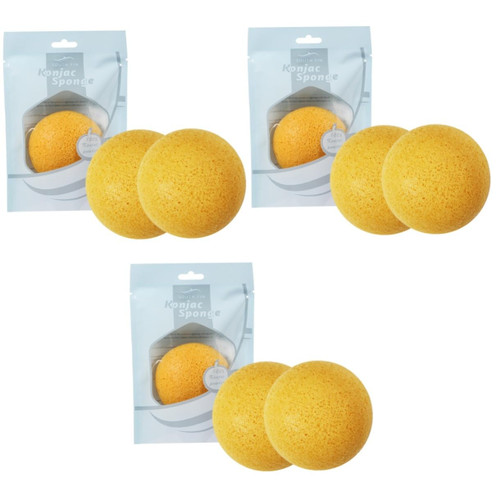 FRCOLOR 9 Pcs Konjac Facial Sponge Charcoal Sponge for Face Natural Facial Sponges Charcoal Face Sponge Konjac Sponge Wash Face Flutter Face Washing Puffs Powder Puff Cleansing