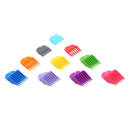 ERYUE 10PCS Hair Clipper Guide Comb Set for Wahl Hair Clippers Limit Combs Hair Trimmer Guards Attachments Hair Salon Tool Set