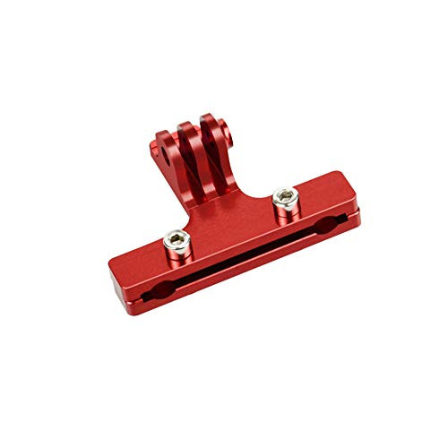 ParaPace Bicycle Saddle Rail Camera Mount Bike Seat Mount for GoPro Hero Fusion 7/6/5/4/3+/3/Session SJCAM YI Action Cameras Accessories, Red ParaPace Bicycle Saddle Rail Camera Mount Bike Seat Mount for GoPro Hero Fusion 7/6/5/4/3+/3/Session SJCAM YI Action Cameras Accessories, Red