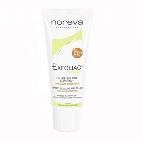 Noreva Exfoliac Matifying Suncare Fluid Spf50+ 40ml