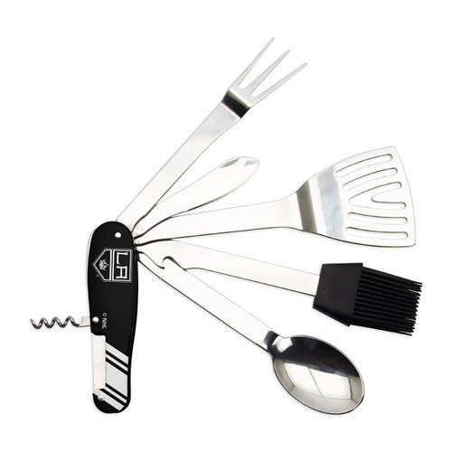 Sports Vault NHL Los Angeles Kings BBQ Multi Tool Sports Vault NHL Los Angeles Kings BBQ Multi Tool