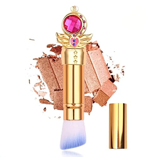 EDA LUXURY BEAUTY Angled Retractable Makeup Brush With Cover - Liquid, Cream, Powder, Foundation, Blush, Bronzer, Highlighter - Premium Bristles Contouring & Blending Skin, Vegan Face Kabuki Brush EDA LUXURY BEAUTY Angled Retractable Makeup Brush With Cover - Liquid, Cream, Powder, Foundation, Blush, Bronzer, Highlighter - Premium Bristles Contouring & Blending Skin, Vegan Face Kabuki Brush