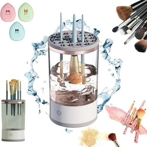 Brushly Pro Cosmetic Brush Cleaner, The Cozy Luna, Brushly Cosmetics, BeautySwirl - Cosmetic Brush Cleaner, Illumi Brush Blender, Varietyplus Makeup Brush Cleaner, BeautySwirl (1PCS) Brushly Pro Cosmetic Brush Cleaner, The Cozy Luna, Brushly Cosmetics, BeautySwirl - Cosmetic Brush Cleaner, Illumi Brush Blender, Varietyplus Makeup Brush Cleaner, BeautySwirl (1PCS)
