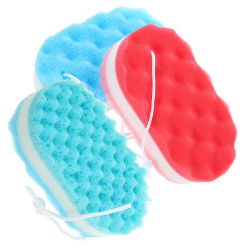 Balacoo 27 Pcs Bath Sponge Foam Body Wash Clean Body Wash Household Cleaning Sponges Body Sponge Body Lotion Comfortable Shower Sponges Seaweed Sponge Filter Cotton Bathtub Aldult