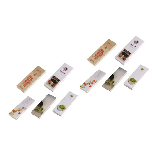 Operitacx 10 Boxes Decorative Bookmarks Student Gifts Keepsake Gifts Chinese Gifts Cartoon Bookmarks Kid Gifts Bookmarks for Kids Bulk Art Bookmarks Student Bookmarks Business Child Photo