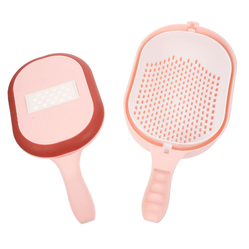 HEMOTON Vegetable Drainer Mandolin Cutter Slicer French Fry Cutter Slicer Vegetable Cutter Veggie Slicer Vegetable Shredders Veggie Cutter Cheese Grater Onion Fruit Razor Stainless Steel