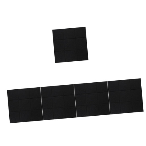 STOBOK 5pcs Jiugongge Felt Board Felt Pin Board Black Bulletin Board Paper Pin Boards for Walls Corkboards for Wall Cork Board Tiles Kindergarten Bulletin Boards Office Photo Needle Plate