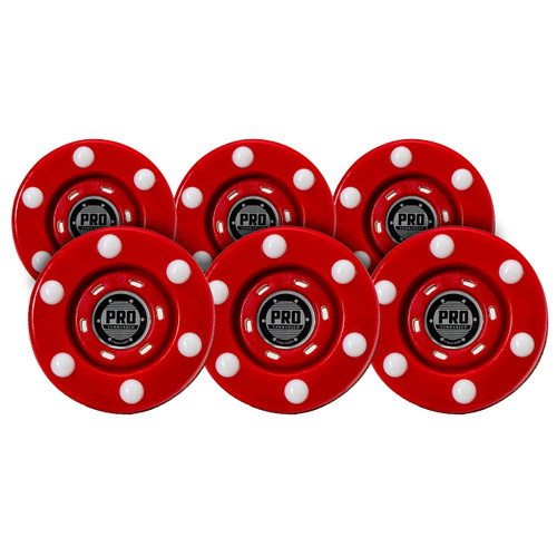 Franklin Sports NHL Street Roller Hockey Pucks - (6) Pro Commander Outdoor Roller Hockey Pucks for Practice + Training - Outdoor Hockey Street Pucks with Rollers - Perfect Outdoor Hockey Puck - Red Franklin Sports NHL Street Roller Hockey Pucks - (6) Pro Commander Outdoor Roller Hockey Pucks for Practice + Training - Outdoor Hockey Street Pucks with Rollers - Perfect Outdoor Hockey Puck - Red