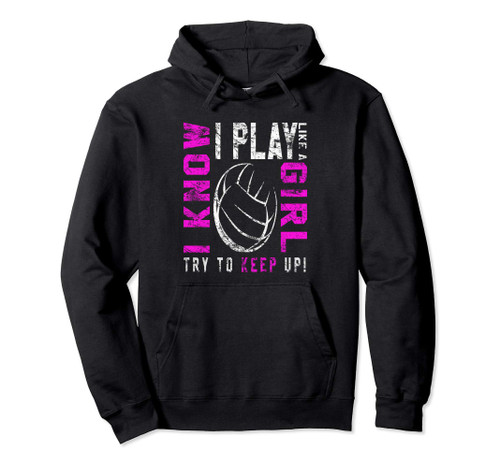 Volleyball Hoodie For Teen Girls