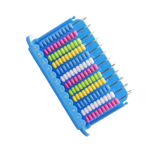 FAVOMOTO 4pcs 12 Abacus Educational Toys Tools for Kids Brain Toy Toys for Kids Puzzle Toys Kids Calculate Tools Educational Counting Tool Child Gift Plastic