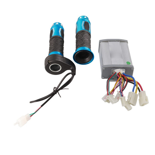 electric motor controls 24V 800W Brush Motor Speed Controller with Throttle Grip for Scooter Electric Tricycle Bike