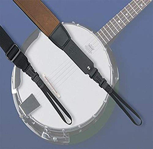 Neotech Slimline Banjo Strap, Short, Black, Webbing (8201592) Neotech Slimline Banjo Strap, Short, Black, Webbing (8201592)