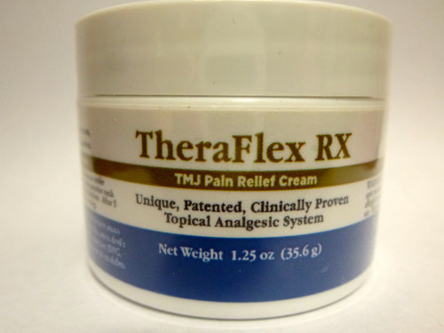 Theraflex RX TMJ Relief (Doctor Formulated Relief to Areas of Head, Jaw, Joint and Muscle)- This is a Patented Topical Solution