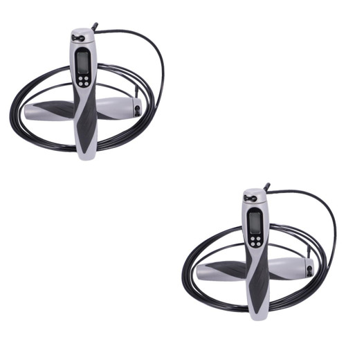 LIOOBO 2pcs Jumping Rope Kids Playing Jump Rope Digital Counting Jump Rope Weighted Jump Rope Kids Jumping