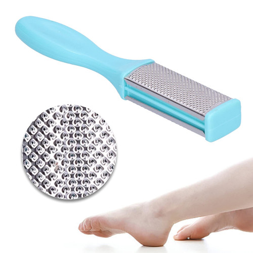 Orenic Foot File Callus Remover,Double Sided Multidirectional Nickel Foot File Callus Remover,Stainless Steel Foot Scrub Pedicure Tools for Foot Bath Foot Care
