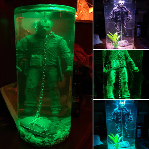 BENODIC 2022 New Jason Voorhees Lamp, Horror Movie Decor Lamp, Horror Lamp, Jason Voorhees Water Lamp, Scary Collector Water Lamp (1Pcs)