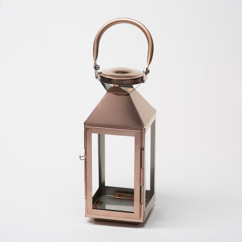 Richland Copper Finish Steel Revere Lantern - Small